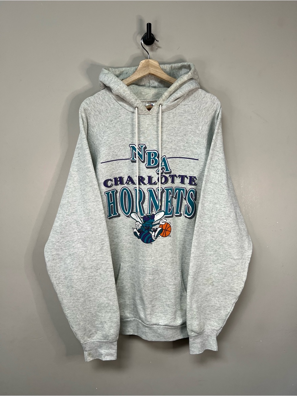 Vintage 90s Charlotte Hornets Hoodie